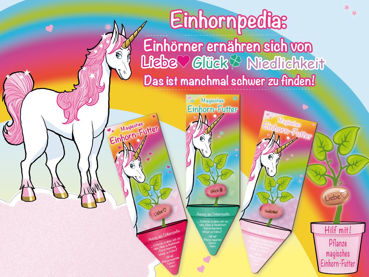Einhorn-Futter