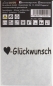 Preview: Lichttüte Herzlichen Glückwunsch Rückseite