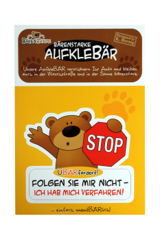 AufkleBÄR ÜBÄRfordert