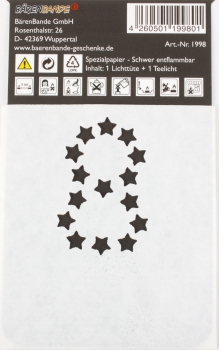 Preview: Zahlen-Lichttüte Nr. 8 Rückseite