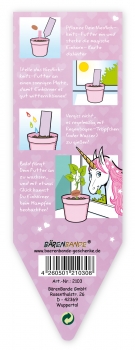 Preview: Einhorn-Futter Niedlichkeit Rückseite