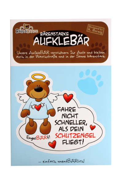 Aufkleber Engel